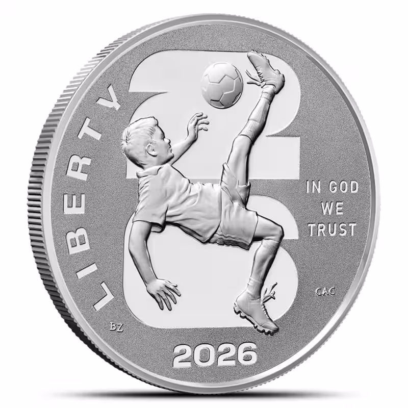 2026-P Proof American FIFA World Cup Commemorative Half Dollar