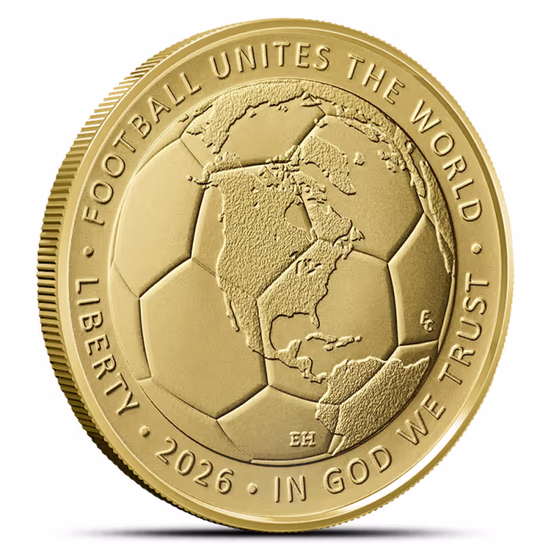2026-W $5 Burnished American FIFA World Cup Gold Coin