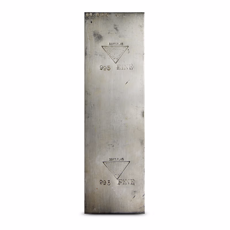 29.920 oz Handy & Harman Platinum Bar
