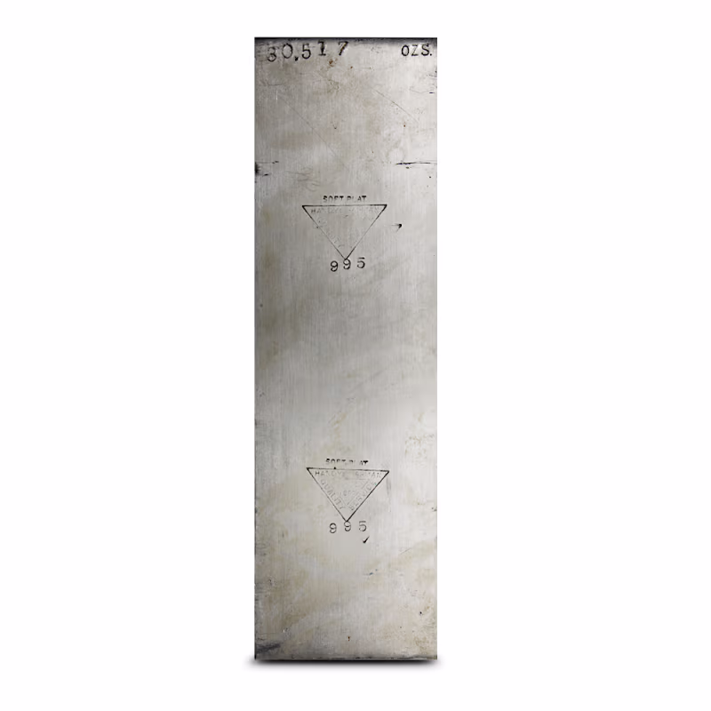 30.517 oz Handy & Harman Platinum Bar