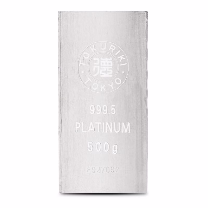 500 Gram Platinum Bar (Varied Condition, Any Mint)
