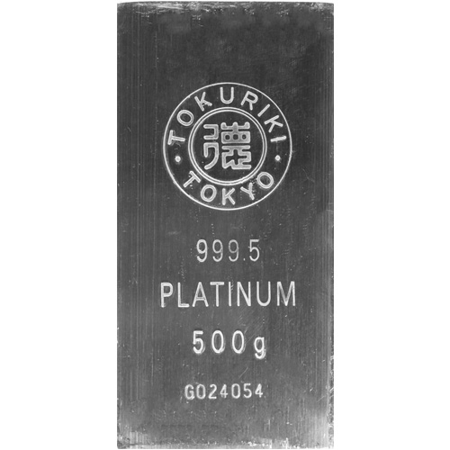 500 Gram Tokuriki Platinum Bar (New)