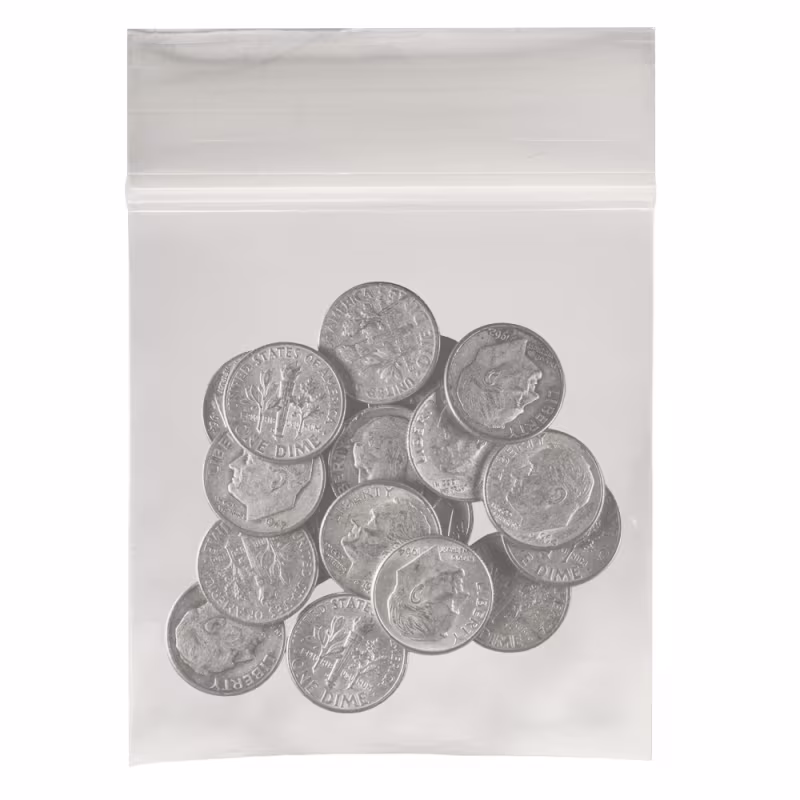 90% Silver Roosevelt Dimes ($100 FV, Circulated)