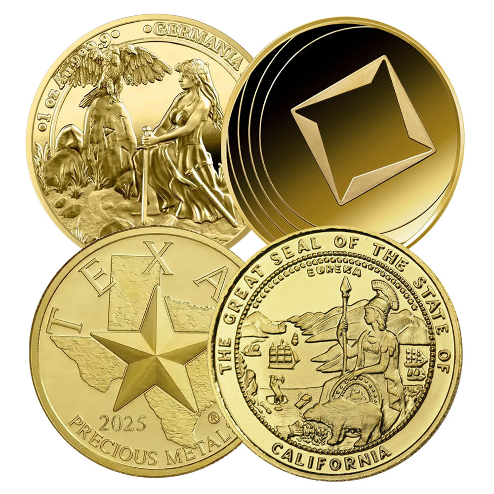 Buy 1 oz Varied Gold Rounds