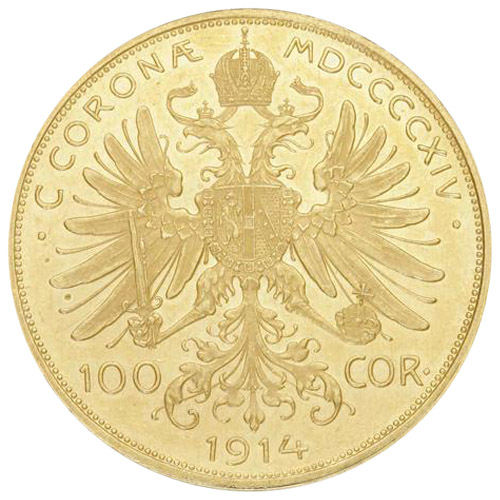 Buy 100 Corona Austrian Gold Coin (Random Year) Online