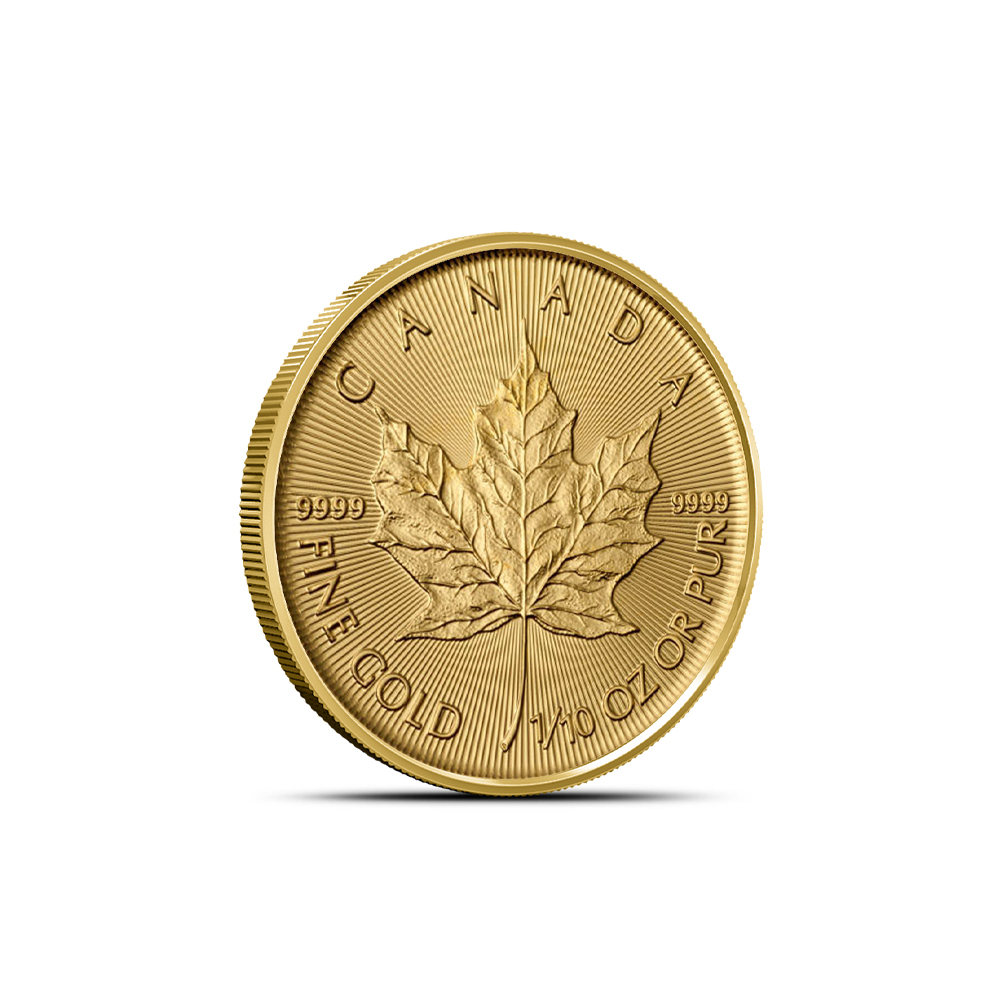 Buy 2016 1/10 oz Canadian Gold Maple Leafs Online