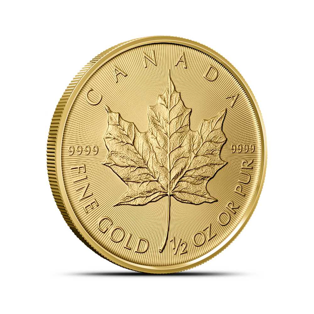 Buy 2017 1/2 oz Canadian Gold Maple Leafs