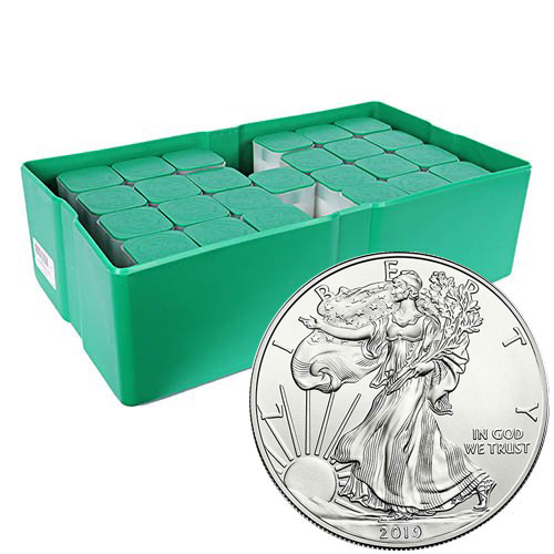 Buy 2019 American Silver Eagle Monster Box - Free Shipping At Bullion Metals™