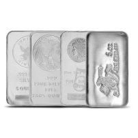 Buy 5 oz Silver Bars (Varied Condition, Any Mint)