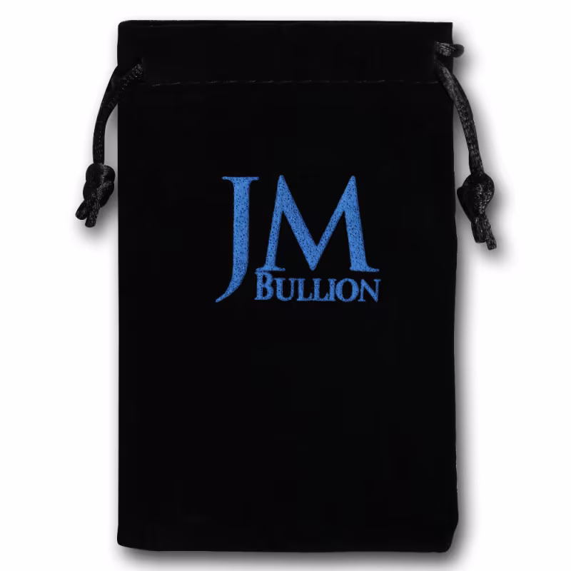 JM Logo Velvet Bag