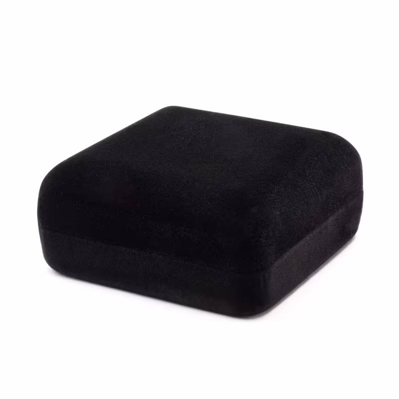 Large Air-Tite Capsule Black Velvet Gift Box