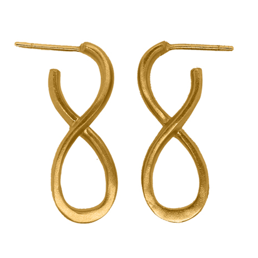 Nebü 11.9g 24K Figure 8 Earrings