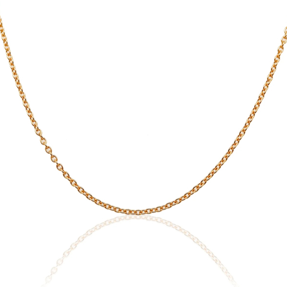 Nebü 8.6g 22K 2.2mm 18 inch Round Cable Chain