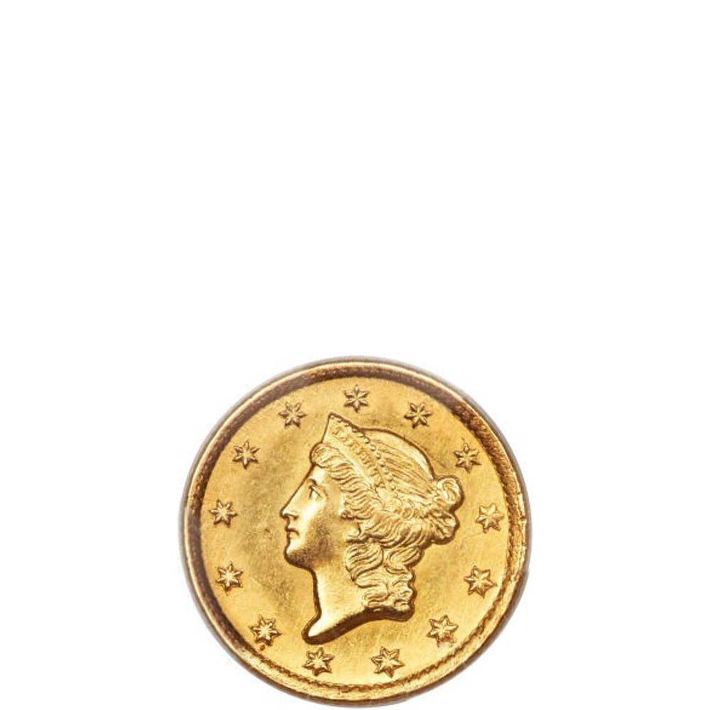 "Pre-33 $1 Liberty Gold Coin (Type 1, XF)